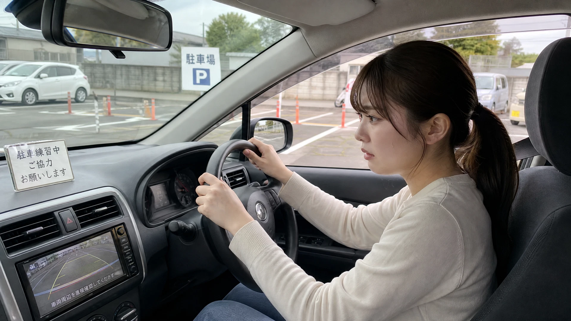 ヒヤリとした経験から半年間ハンドルを握れなかった。8回かけて運転へ復帰