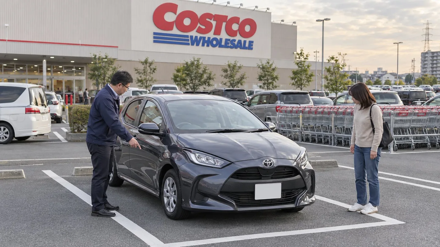 コストコ入間への買い物ルートと駐車を練習する講習