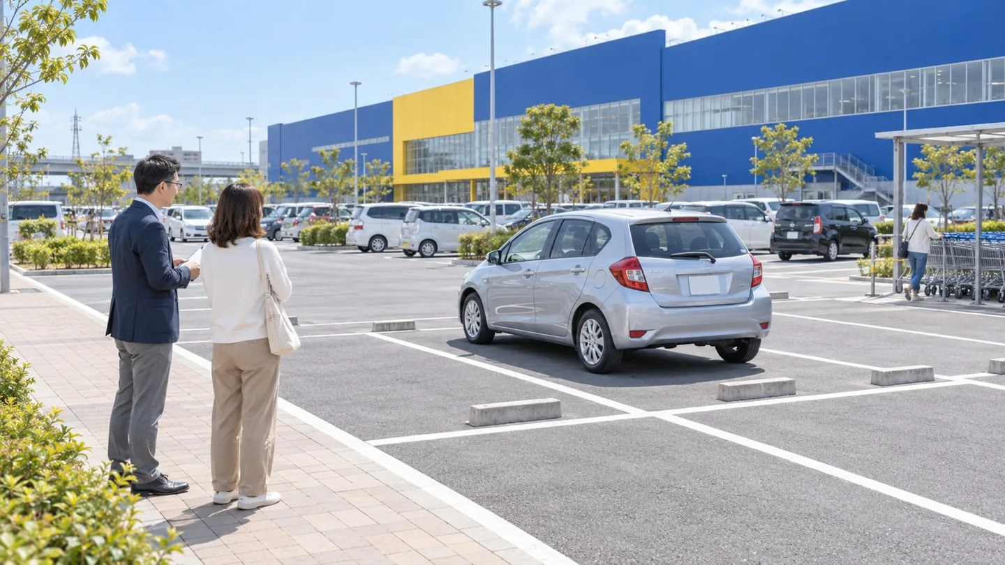 IKEA新三郷への買い物ルートと駐車を練習する講習
