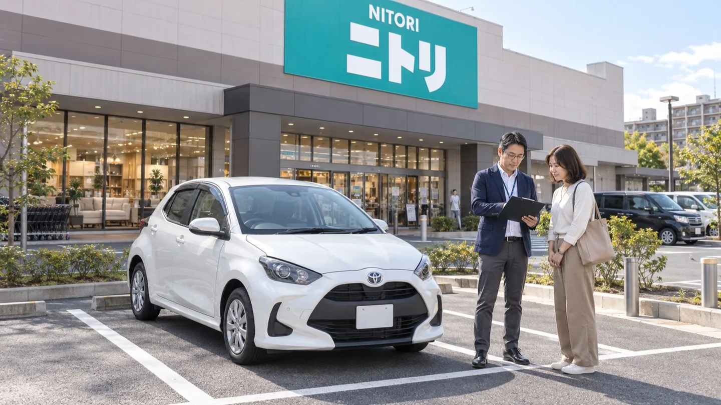 ニトリ赤羽への買い物ルートと駐車を練習する講習