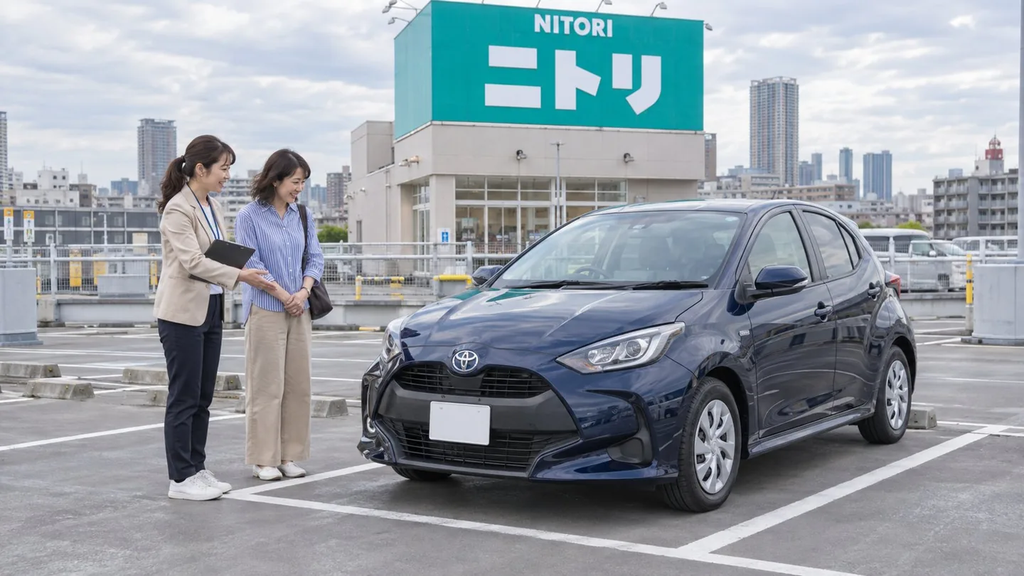 ニトリ成増への買い物ルートと駐車を練習する講習