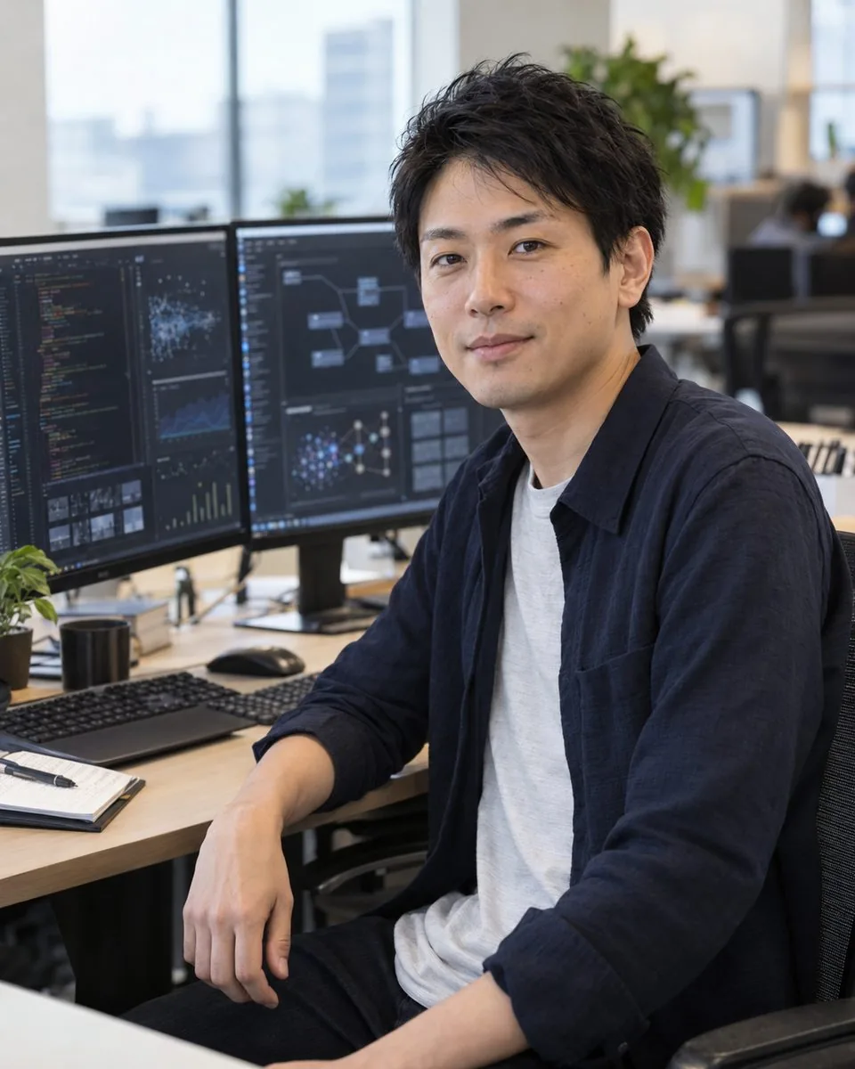 飯塚 祥太（AIエンジニア／システム開発）の写真