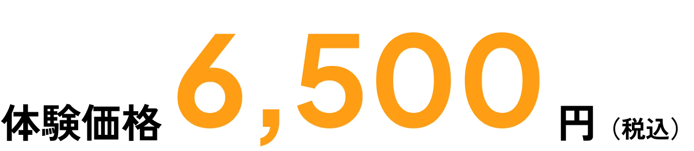 体験価格4,000円(税込)