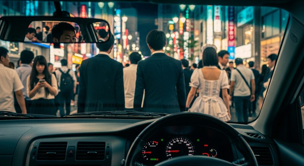 歌舞伎町ナイトドライブの現実｜歩行者の多さと運転ストレス