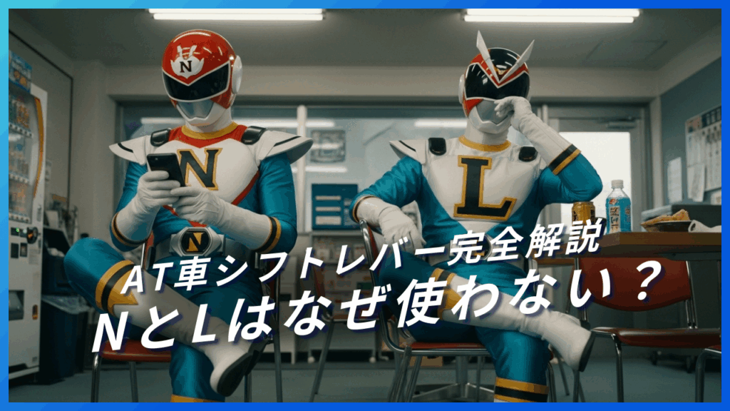 「オートマ車シフトレバー完全解説｜NとLはなぜ使わない？正しい使い方と実践体験談」