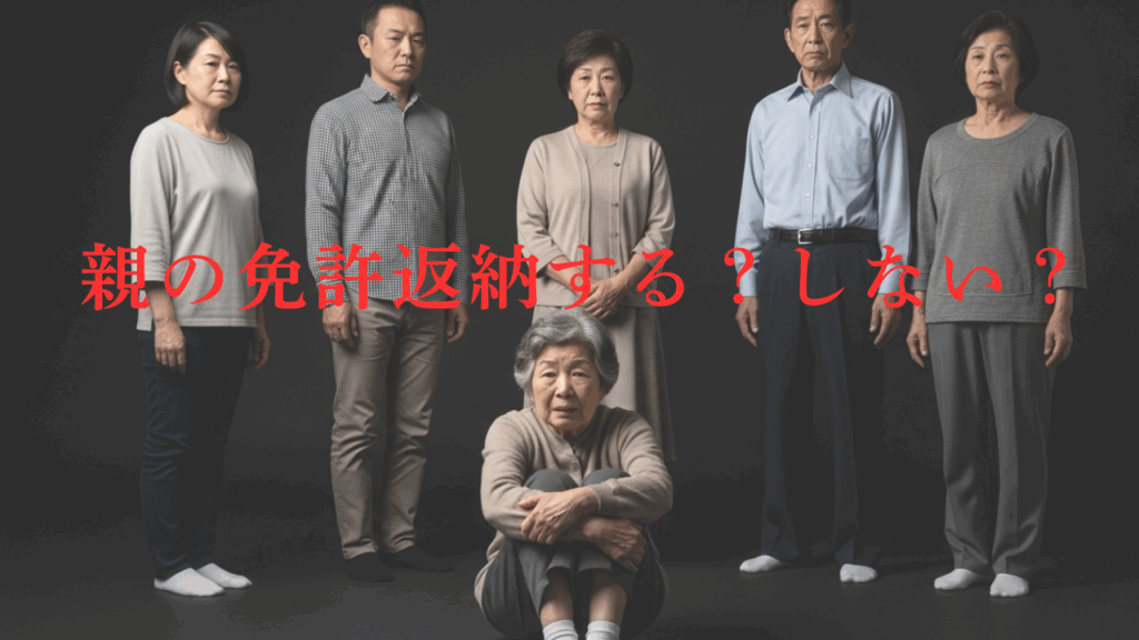 「親の免許返納か再練習か？──高齢ペーパードライバー問題と家族が取るべき判断」