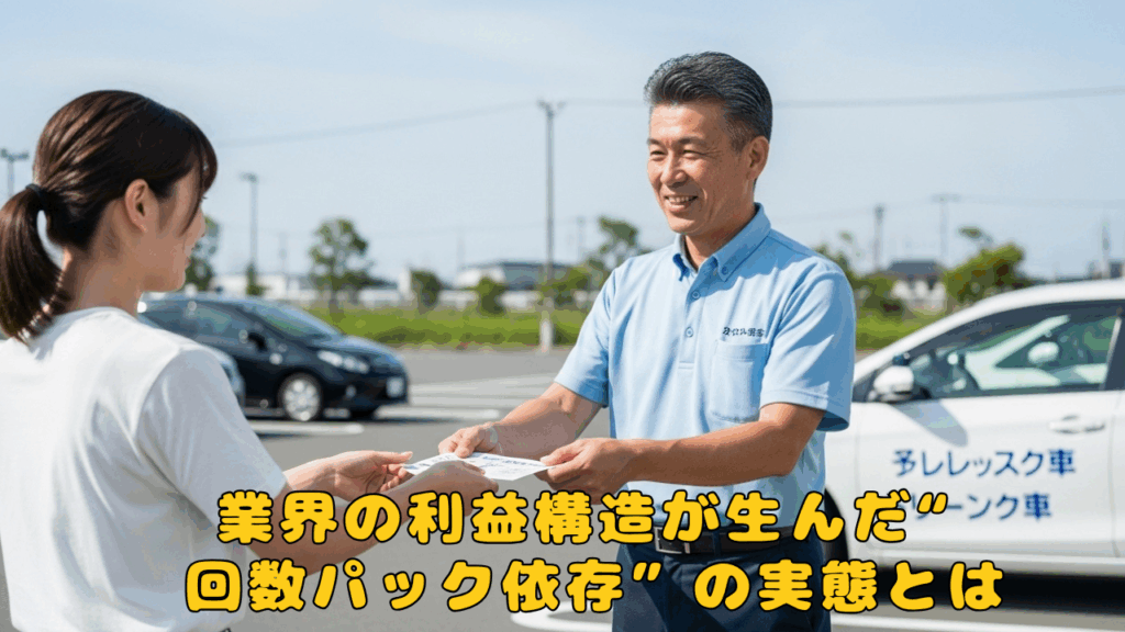 業界の利益構造が生んだ“回数パック依存”の実態とは｜ハートフルドライビングが回数制を設けない理由