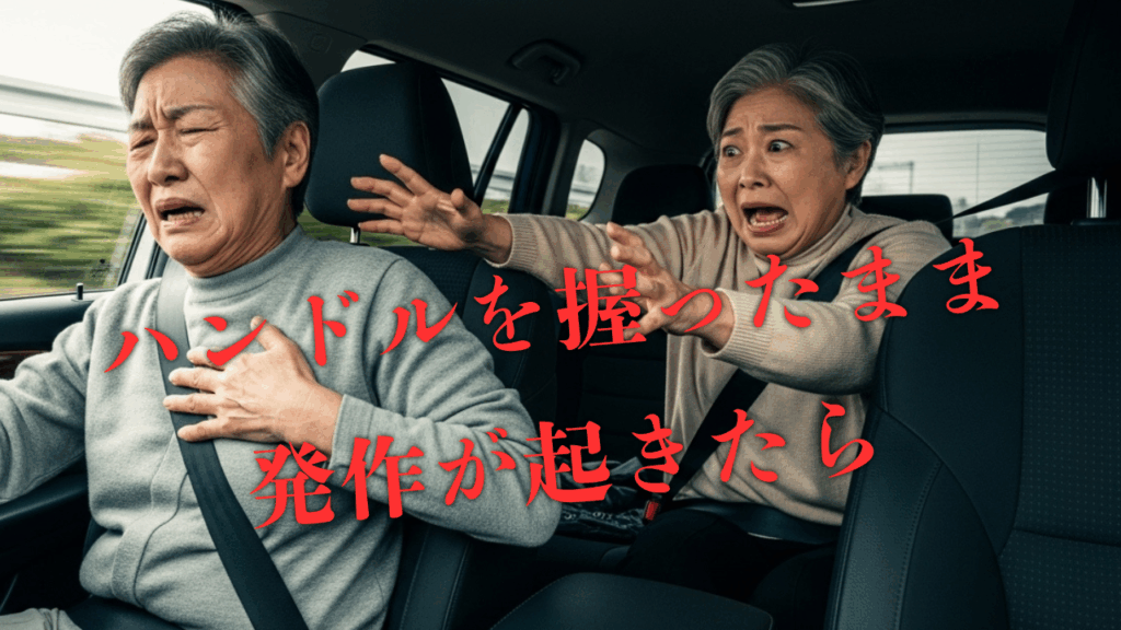 ハンドルを握ったまま発作が起きたら──同乗者と周囲の人が取るべき行動【命を守る緊急対応ガイド】