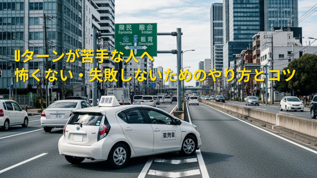 Uターンが苦手な人へ｜怖くない・失敗しないためのやり方とコツ